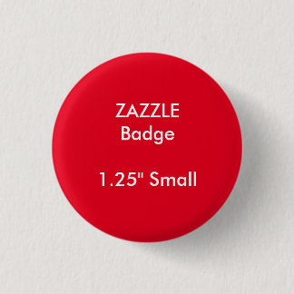 Macaron Rond 2,50 Cm La coutume de ZAZZLE a imprimé 1,25" petits