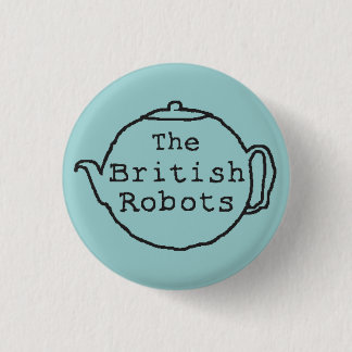 Macaron Rond 2,50 Cm La théière britannique de robots