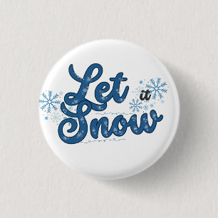 Macaron Rond 2,50 Cm Laisser neiger - Jouer hiver Wonderland