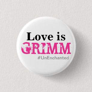 Macaron Rond 2,50 Cm L'amour est bouton de Grimm