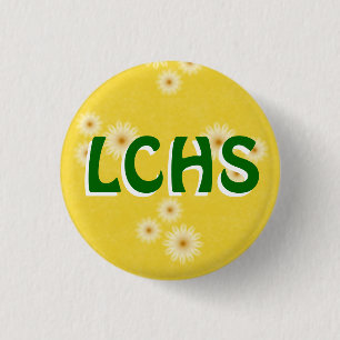 Macaron Rond 2,50 Cm LCHS - Bouton de marguerite