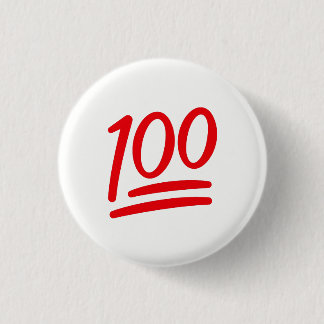 Macaron Rond 2,50 Cm Le blanc rouge le gardent Pin d'icône de symbole