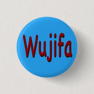 Macaron Rond 2,50 Cm Le bouton de bleu de Wujifa
