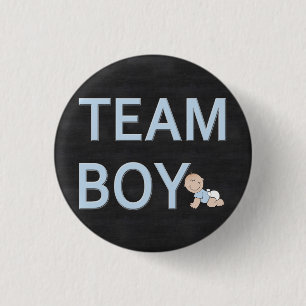 Macaron Rond 2,50 Cm Le genre indiquent le garçon fait sur commande