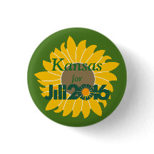 Le Kansas pour le bouton de Jill Stein