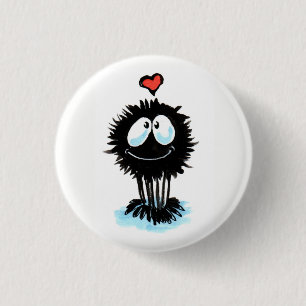 Macaron Rond 2,50 Cm Le mignon araigneur partage l'amour !