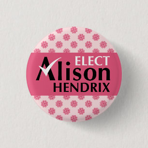 Macaron Rond 2,50 Cm Le noir orphelin élisent Alison Hendrix