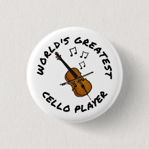 Macaron Rond 2,50 Cm Le plus grand joueur de violoncelle du monde, Cell
