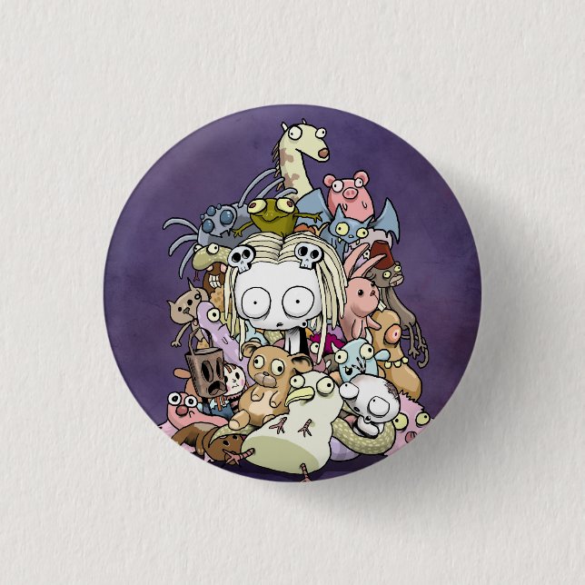 Macaron Rond 2,50 Cm Lenore : Toy Pile (Devant)