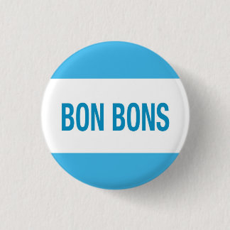 Macaron Rond 2,50 Cm les années 1960 se boutonnent - tambour et Bugle