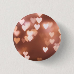 MACARON ROND 2,50 CM LES COEURS DU JOUR DE ROSE VALENTINE