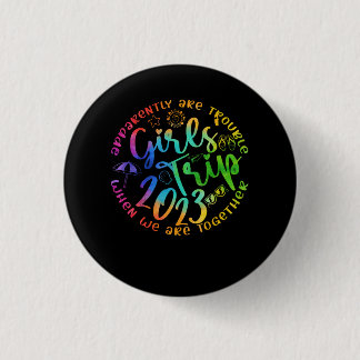 Macaron Rond 2,50 Cm Les Filles Voyage 2023 Sont Apparemment Difficiles