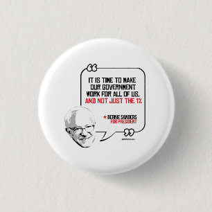 Macaron Rond 2,50 Cm Les ponceuses de Bernie citent - pas simplement
