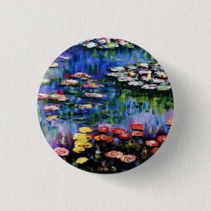 Macaron Rond 2,50 Cm Les puits de Claude Monet 1916