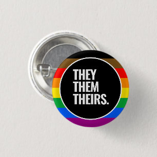 Macaron Rond 2,50 Cm LGBTQ+ Philadelphie Pride Drapeau (QPOC)