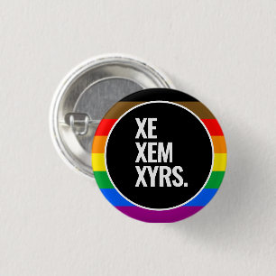 Macaron Rond 2,50 Cm LGBTQ+ Philadelphie Pride Drapeau (QPOC)