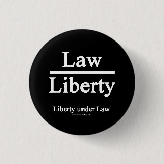Macaron Rond 2,50 Cm Liberty Under Law Button
