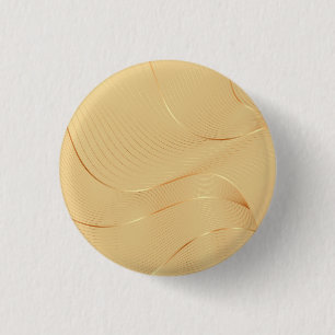 Macaron Rond 2,50 Cm Lignes d'Or Fluide Art Abstrait de Fond Luxueux