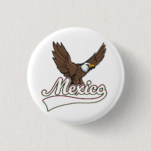 Macaron Rond 2,50 Cm logo de Mexico Travel