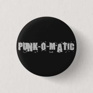 Macaron Rond 2,50 Cm Logo de Punk-o-Matic