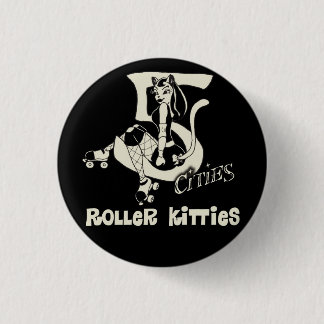 Macaron Rond 2,50 Cm logo du bouton 5CRK