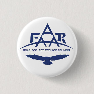 Macaron Rond 2,50 Cm Logo FAAAR sur le bouton