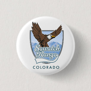 Macaron Rond 2,50 Cm Logo Sierra Nevada USA