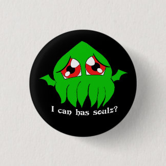 Macaron Rond 2,50 Cm Lolthulu de Chibi Cthulu