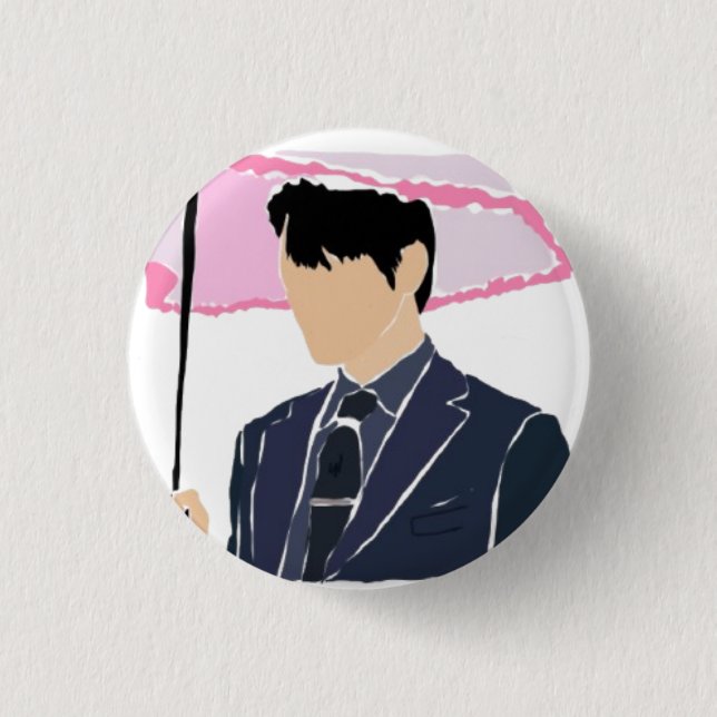 Macaron Rond 2,50 Cm Love Scout Eun Ho (Devant)