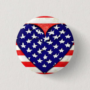 Macaron Rond 2,50 Cm Love USA