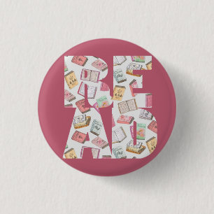Macaron Rond 2,50 Cm LU (bouton #1)