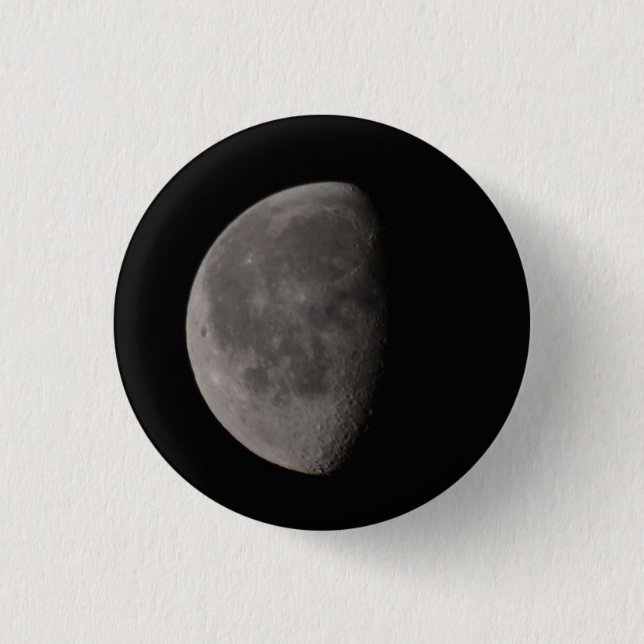 Macaron Rond 2,50 Cm Lune (Devant)
