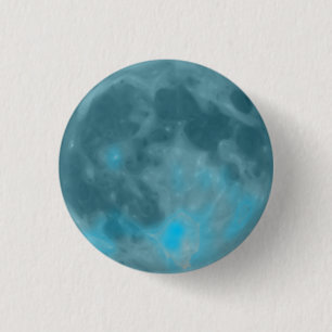 Macaron Rond 2,50 Cm Lune bleue