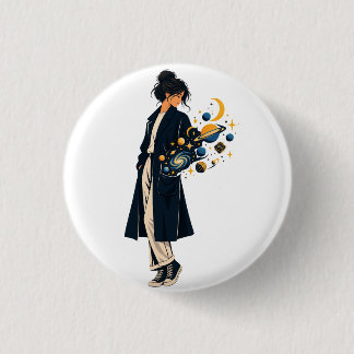 Macaron Rond 2,50 Cm L'Univers de Poche