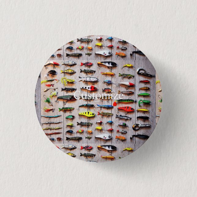 Macaron Rond 2,50 Cm Lures de pêche classique Thunder_Cove (Devant)