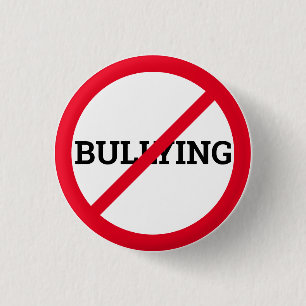 Macaron Rond 2,50 Cm Lutte contre l'intimidation