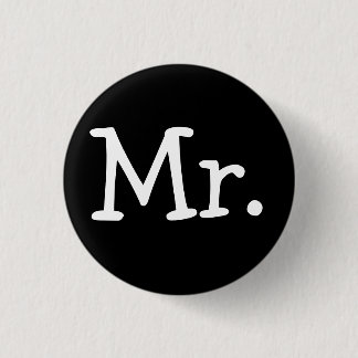 Macaron Rond 2,50 Cm "M. "bouton (marié)