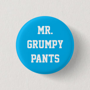 Macaron Rond 2,50 Cm M. Grumpy Pants Button