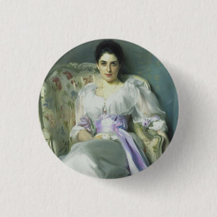 Macaron Rond 2,50 Cm Madame Agnew Button de John Singer Sargent