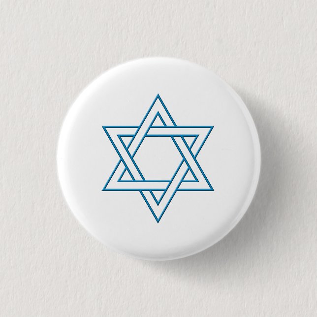 Macaron Rond 2,50 Cm Magen David (Devant)