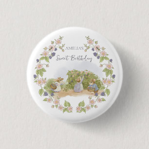 Macaron Rond 2,50 Cm Maison de souris à la confiture de mûres Cottageco