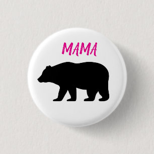 Macaron Rond 2,50 Cm Mama Bear