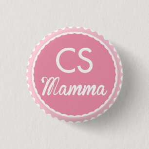 Macaron Rond 2,50 Cm Maman de CS