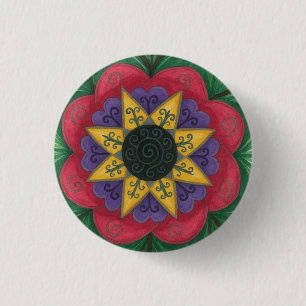 Macaron Rond 2,50 Cm Mandala de jardin surélevé