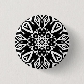 Macaron Rond 2,50 Cm Mandala de minuit