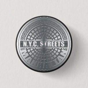 Macaron Rond 2,50 Cm Manhole Covers Manhattan