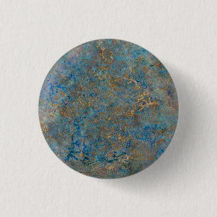 Macaron Rond 2,50 Cm Marbre de luxe de lazulite de Lapis