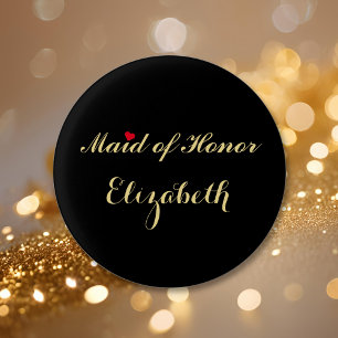 Macaron Rond 2,50 Cm Mariage de la fête de bachelorette d'honneur