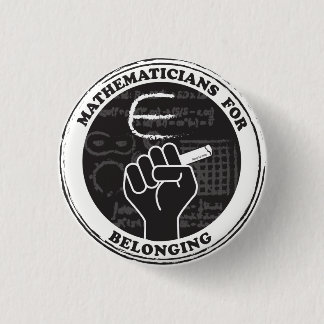 Macaron Rond 2,50 Cm Mathématicians pour Belonging button