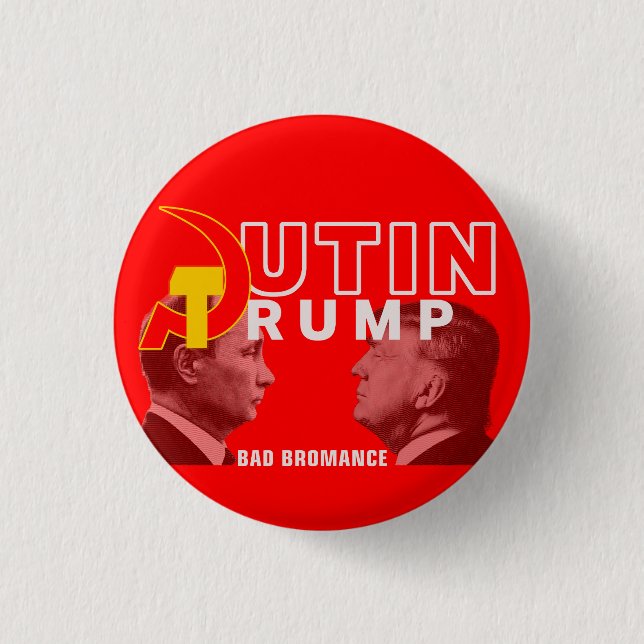 Macaron Rond 2,50 Cm Mauvais Bromance (Devant)